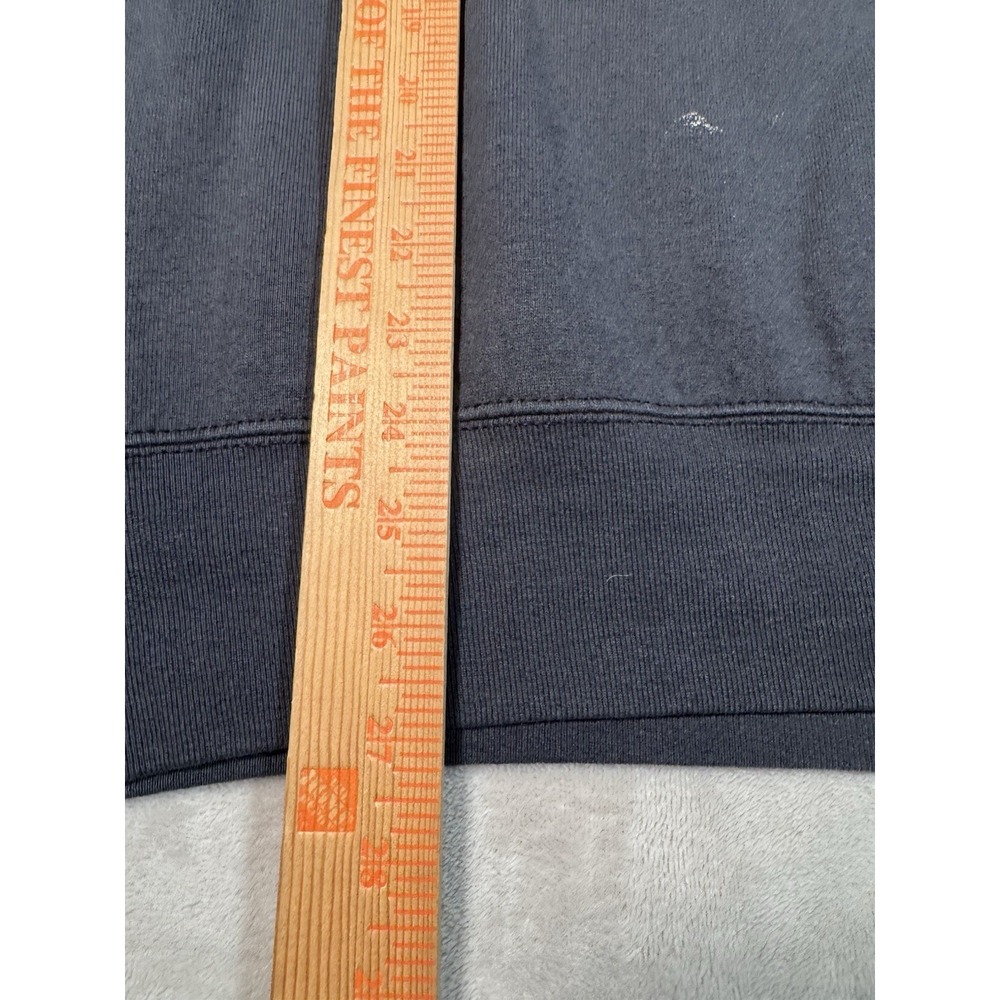 Vintage Musingwear Sweatshirt Crewneck Size XL Black Faded Distressed Cotton - Picture 6 of 7